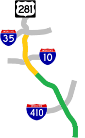 I-37 traffic map