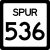 Spur 536
