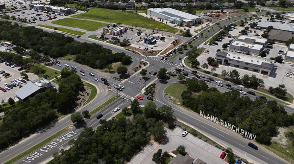 Alamo Ranch Pkwy at Lone Star Pkwy animation