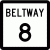 Beltway 8 sign