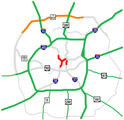 Hazmat routing map