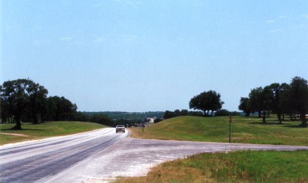 Loop 1604 north of Culebra Rd. looking south in 1988