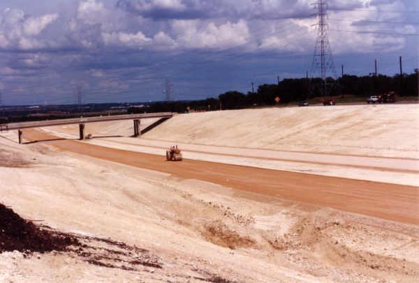 Loop 1604 at Green Mountain Rd. looking southeast in 1991