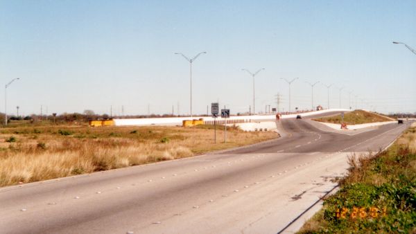 SH 151 near Callaghan Rd. looking southeast in 2001