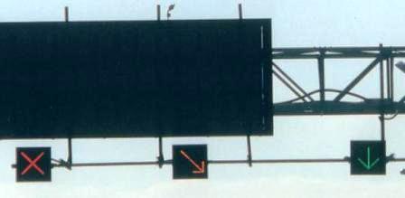 Lane control signals photo