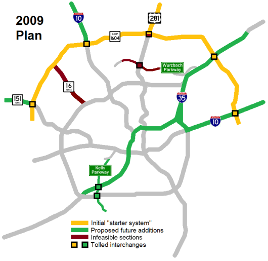 Tollway System Plans - The Texas Highway Man