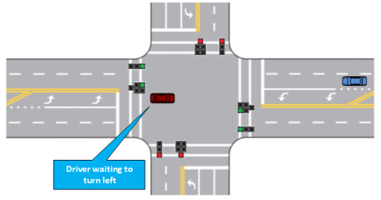 flashing yellow arrow sequence